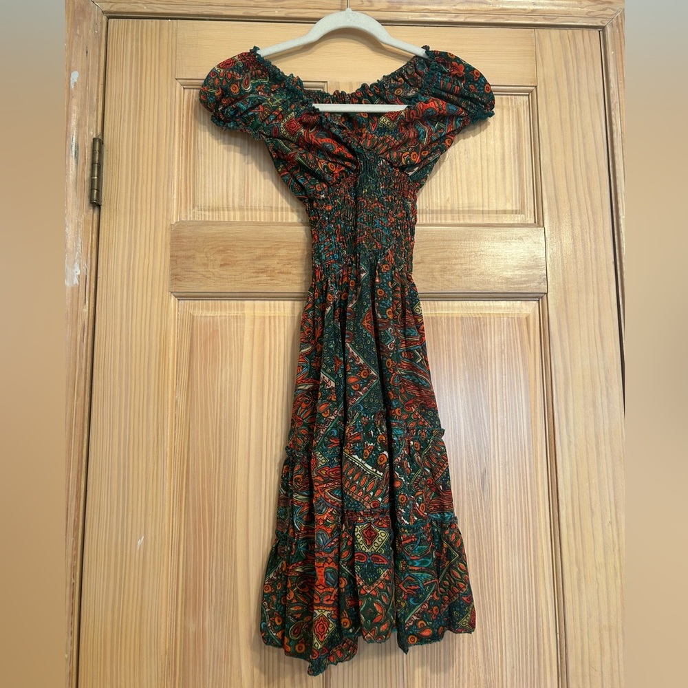 Silk mini dress